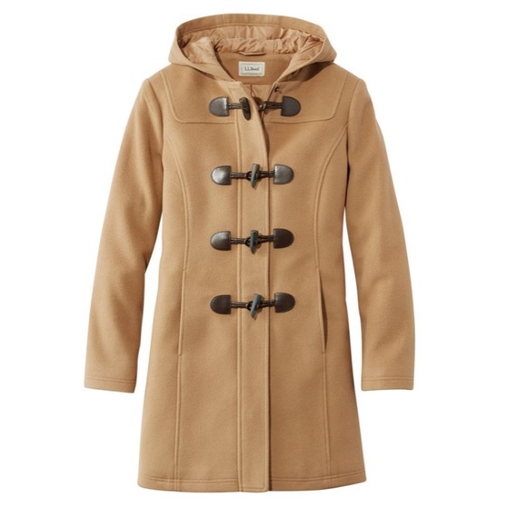 L.L. Bean Jackets & Blazers - ✨HP LL Bean | Lambswool Duffel l Button Wool Coat